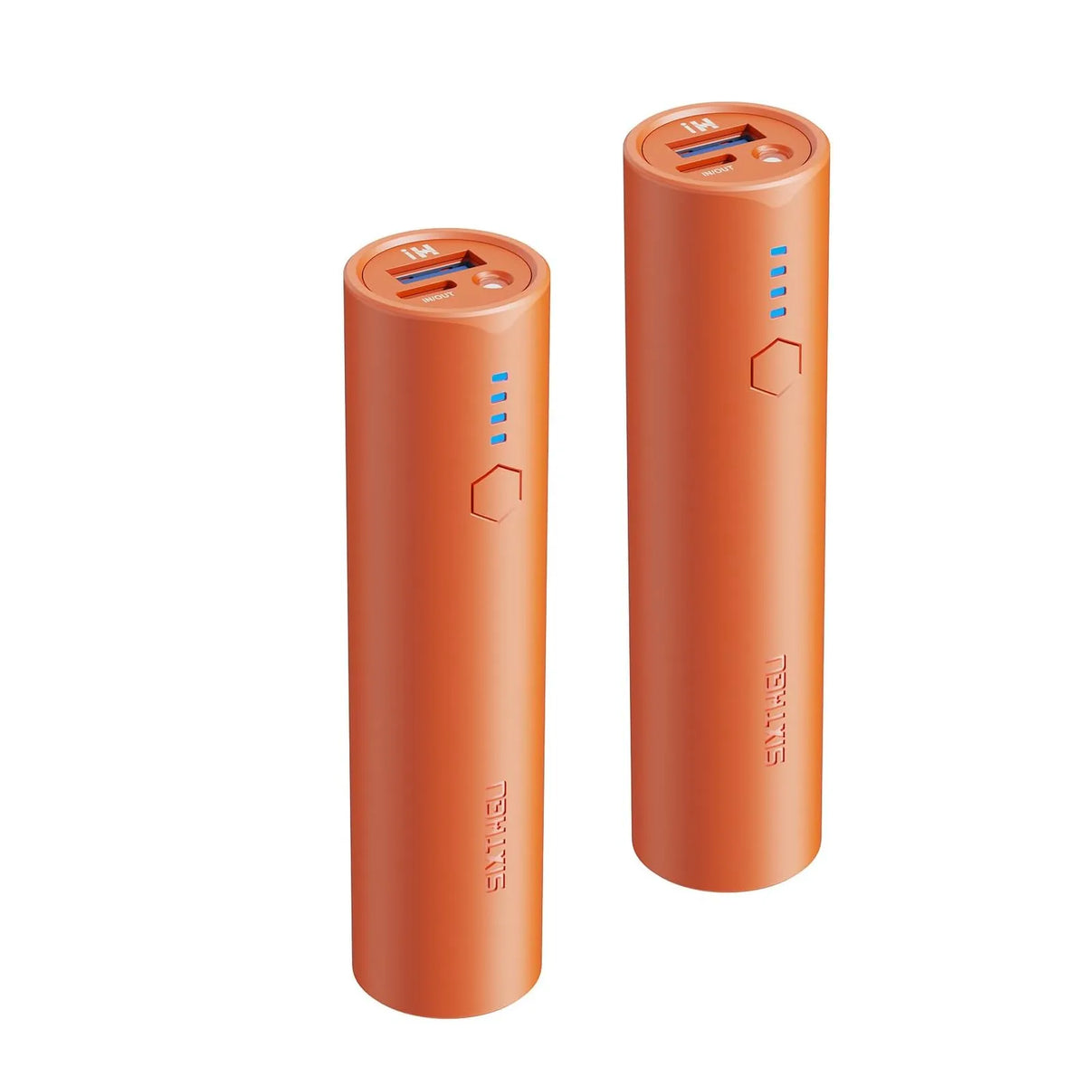 SIXTHGU 5000mAh Power Bank Cylinder Power Bank with Flashlight 2