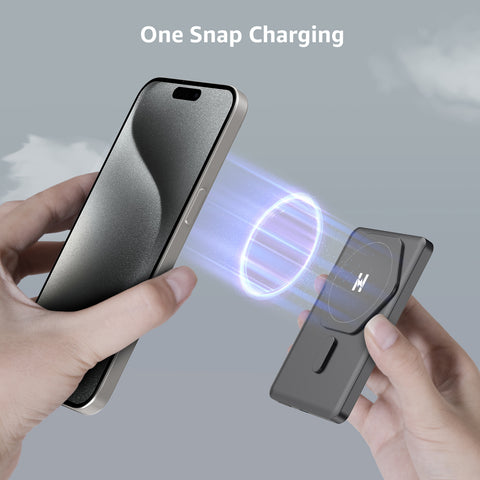 SIXTHGU PowerMag 5000 Portable Charger Power Bank With 20W Output & 15W Wireless charger