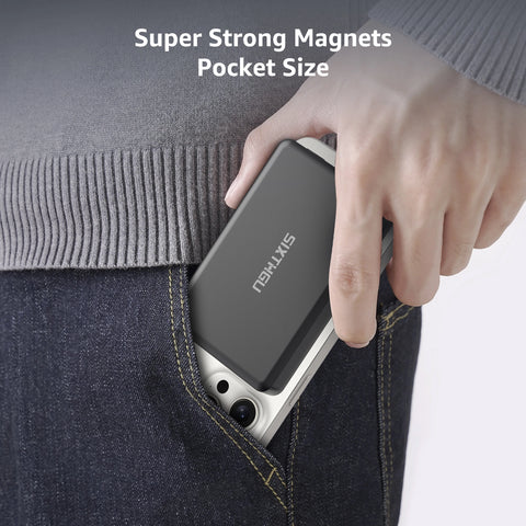 SIXTHGU PowerMag 10000 Portable Charger Power Bank With 20W Output & 15W Wireless charger