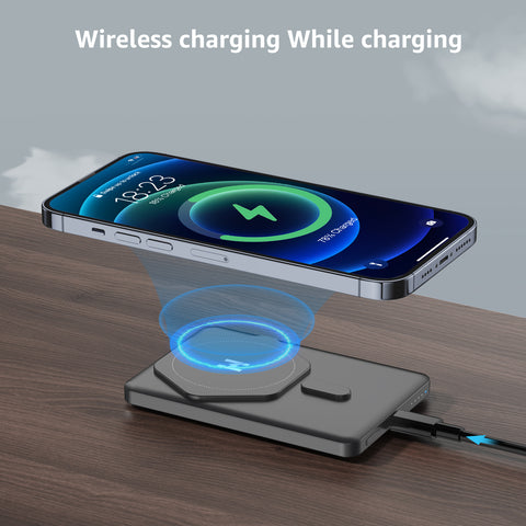 SIXTHGU PowerMag 5000 Portable Charger Power Bank With 20W Output & 15W Wireless charger